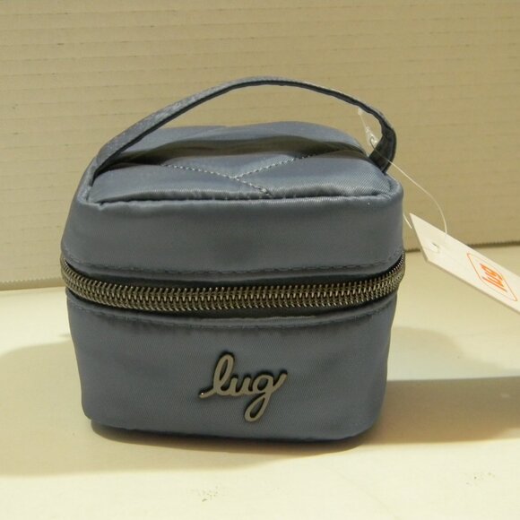 Share Lug Mini Swizzle Jewelry Case Blue NWT - Picture 1 of 7